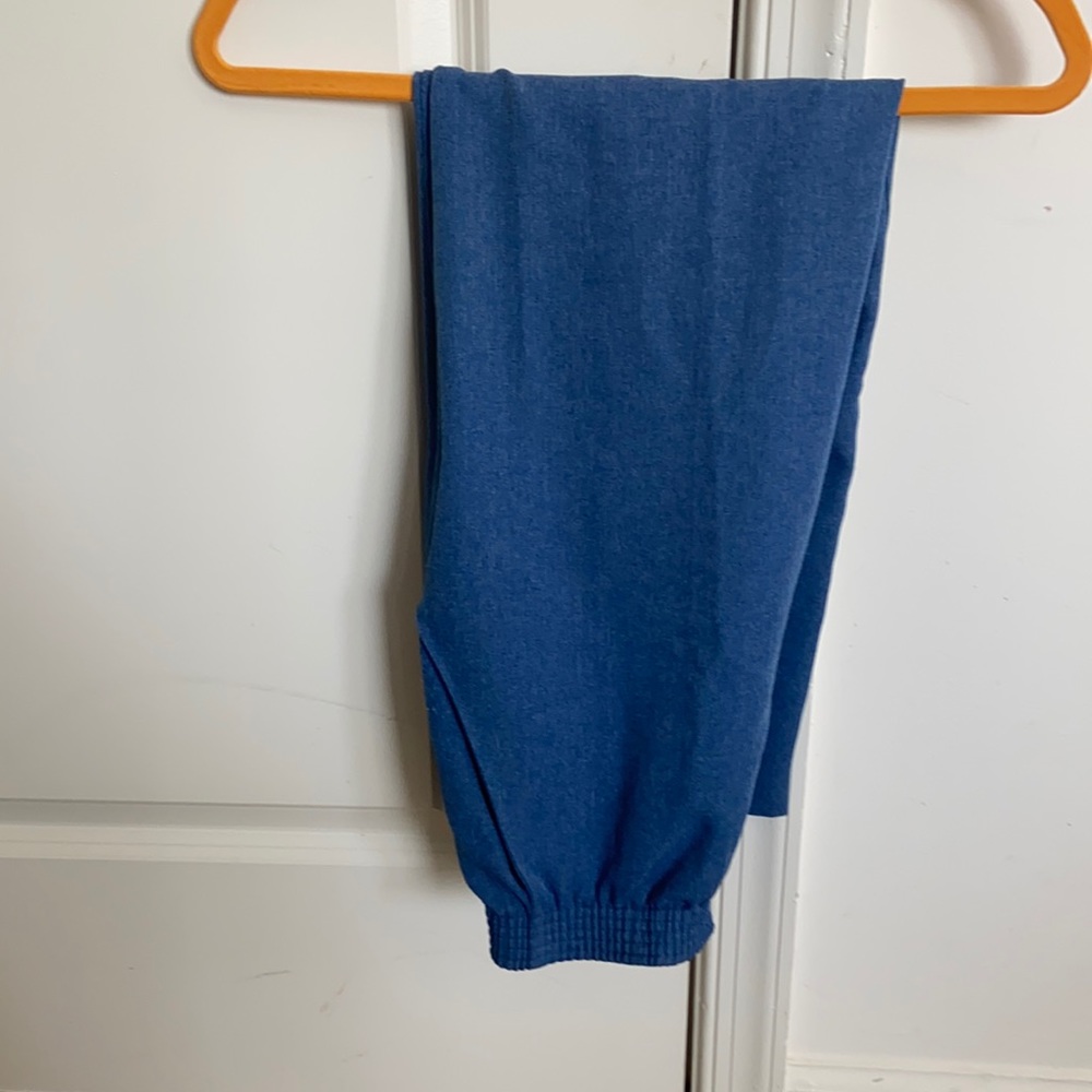 Blue trousers